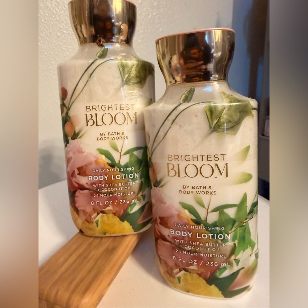 NEW Bath & Body Works Brightest Bloom Body Lotion - set of 2